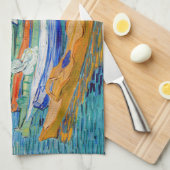 Vincent van Gogh - Oever van de Oise bij Auvers Theedoek (Quarter Fold)