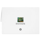 Vincent van Gogh - Oise bij Auvers (Achterkant Horizontaal)