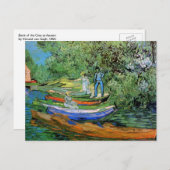 Vincent van Gogh - Oise bij Auvers Briefkaart (Voorkant / Achterkant)