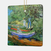 Vincent van Gogh - Oise bij Auvers Keramisch Ornament (Links)