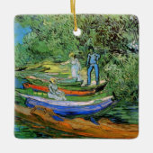 Vincent van Gogh - Oise bij Auvers Keramisch Ornament (Voorkant)