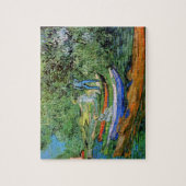 Vincent van Gogh - Oise bij Auvers Legpuzzel (Verticaal)