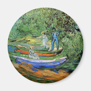 Vincent van Gogh - Oise bij Auvers Magneet