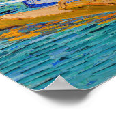 Vincent van Gogh - Oise bij Auvers Poster (Hoek)