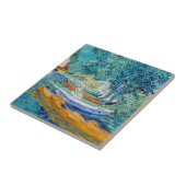 Vincent van Gogh - Oise bij Auvers Tegeltje (Zijkant)