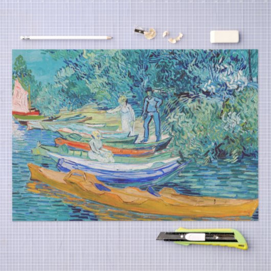 Vincent van Gogh - Oise bij Auvers Tissuepapier (Craft)