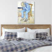 Vincent van Gogh | Old Man in Sorrow Canvas Afdruk (Insitu (Slaapkamer))