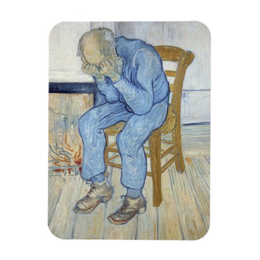Vincent van Gogh | Old Man in Sorrow Magneet (Verticaal)