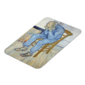 Vincent van Gogh | Old Man in Sorrow Magneet (Linkerzijde)