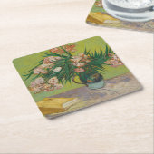 Vincent Van Gogh Oleander bloemenschilderij Kartonnen Onderzetters (Schuin)