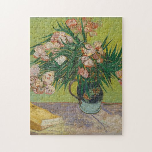Vincent Van Gogh Oleander bloemenschilderij Legpuzzel (Verticaal)