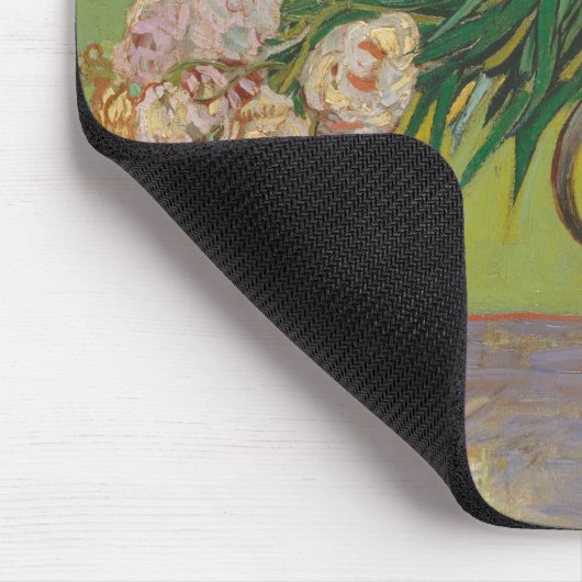 Vincent Van Gogh Oleander bloemenschilderij Muismat (Hoek)