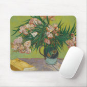 Vincent Van Gogh Oleander bloemenschilderij Muismat (Met muis)