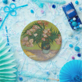 Vincent Van Gogh Oleander bloemenschilderij Papieren Bordje (Feest)