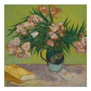 Vincent Van Gogh Oleander bloemenschilderij Perfect Poster