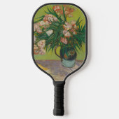 Vincent Van Gogh Oleander bloemenschilderij Pickleball Paddle (Achterkant)
