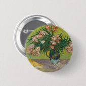 Vincent Van Gogh Oleander bloemenschilderij Ronde Button 5,7 Cm (Voorkant /achterkant)