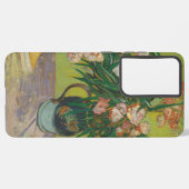 Vincent Van Gogh Oleander bloemenschilderij Samsung Galaxy Hoesje (Linkerkant)