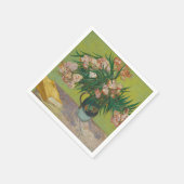 Vincent Van Gogh Oleander bloemenschilderij Servet (Hoek)