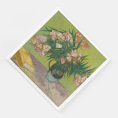 Vincent Van Gogh Oleander bloemenschilderij Servet (Hoek)