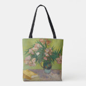 Vincent Van Gogh Oleander bloemenschilderij Tote Bag (Achterkant)