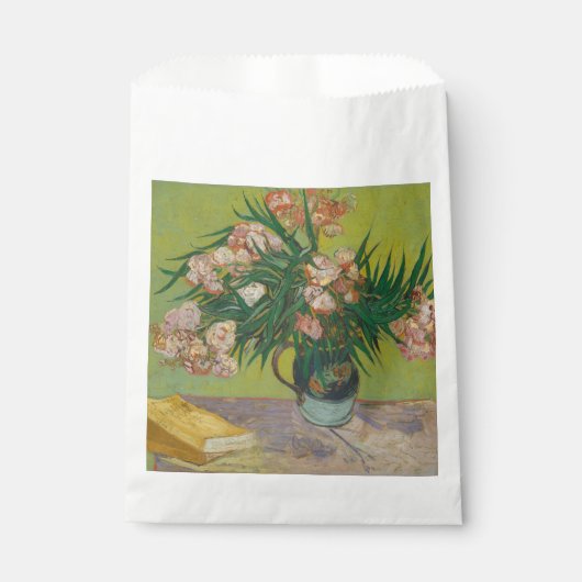 Vincent Van Gogh Oleander bloemschilderij Bedankzakje (Voorkant)