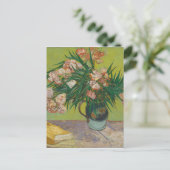 Vincent Van Gogh oleander bloemschilderij Briefkaart (Staand voorkant)