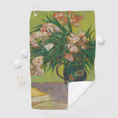 Vincent Van Gogh oleander bloemschilderij Golfhanddoek (Insitu)