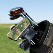 Vincent Van Gogh oleander bloemschilderij Golfheadcover (Insitu)
