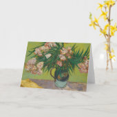 Vincent Van Gogh oleander bloemschilderij Kaart (Gele Bloem)