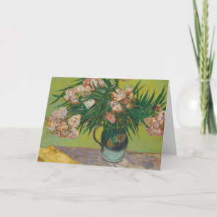 Vincent Van Gogh oleander bloemschilderij Kaart