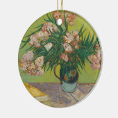 Vincent Van Gogh Oleander bloemschilderij Keramisch Ornament (Links)