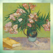 Vincent Van Gogh oleander bloemschilderij Raamsticker (Vel 3)