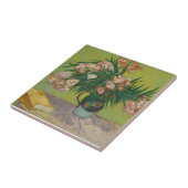Vincent Van Gogh oleander bloemschilderij Tegeltje (Zijkant)