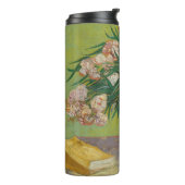 Vincent Van Gogh oleander bloemschilderij Thermosbeker (Gedraaid links)