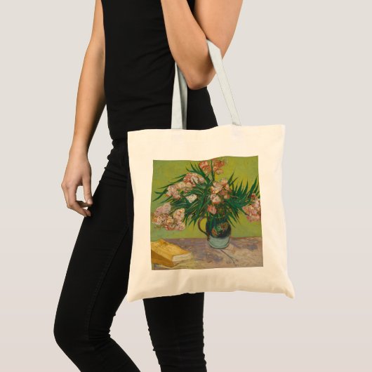 Vincent Van Gogh oleander bloemschilderij Tote Bag (Voorkant (product))