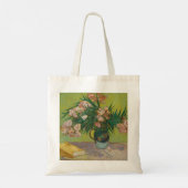 Vincent Van Gogh oleander bloemschilderij Tote Bag (Achterkant)