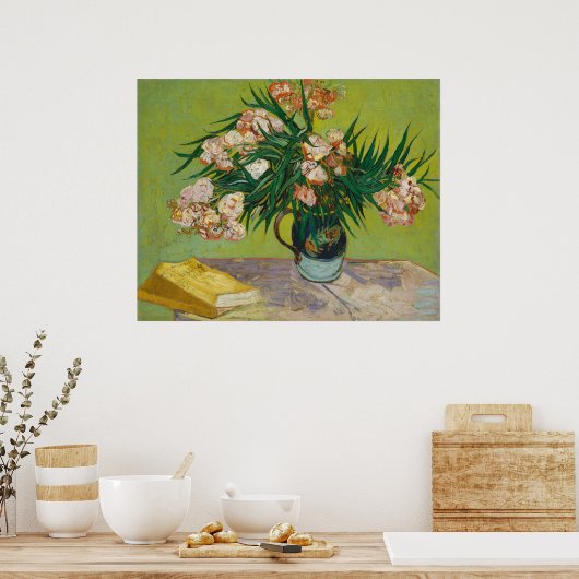 Vincent Van Gogh Oleander Still Life Poster (Keuken)