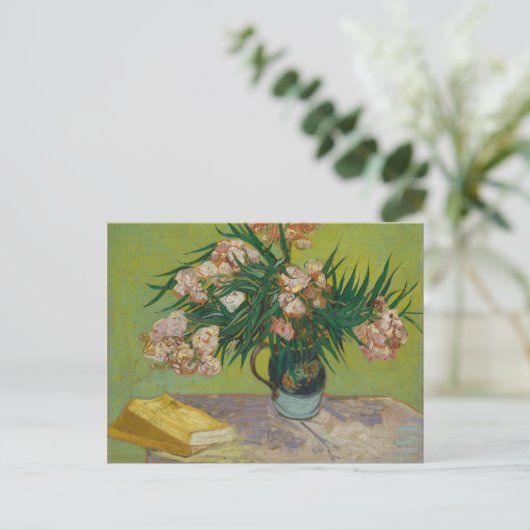 Vincent Van Gogh | Oleanders Briefkaart (Staand voorkant)