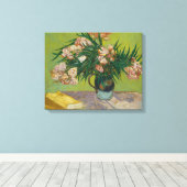Vincent Van Gogh | Oleanders Canvas Afdruk (Insitu (Houten vloer))
