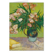 Vincent Van Gogh Oleanders Impressionist Art Card (Voorkant)