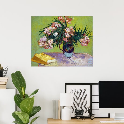 Vincent van Gogh Oleanders Poster (Thuiskantoor)