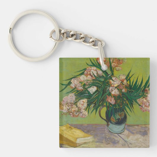 Vincent Van Gogh | Oleanders Sleutelhanger (Voorkant)