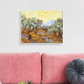 Vincent van Gogh | Olijfbomen, 1889 Canvas Afdruk (Insitu (Woonkamer))