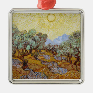Vincent van Gogh   Olijfbomen, 1889 Metalen Ornament