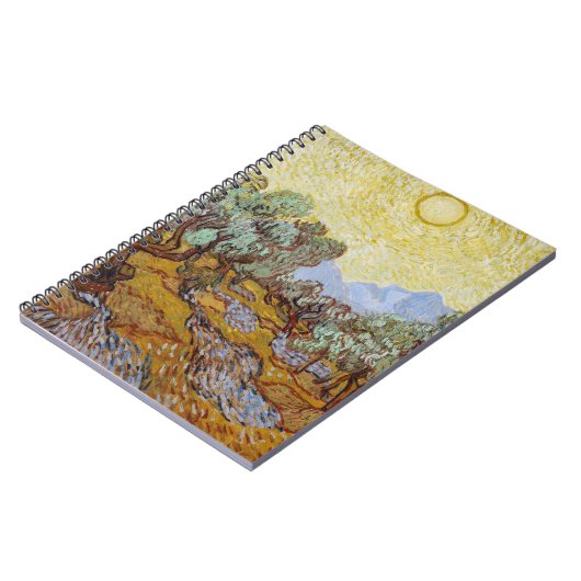 Vincent van Gogh | Olijfbomen, 1889 Notitieboek (Linkerzijde)