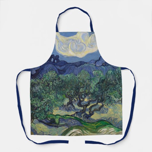 Vincent van Gogh - Olijfbomen, Alpilles Schort (Voorkant)