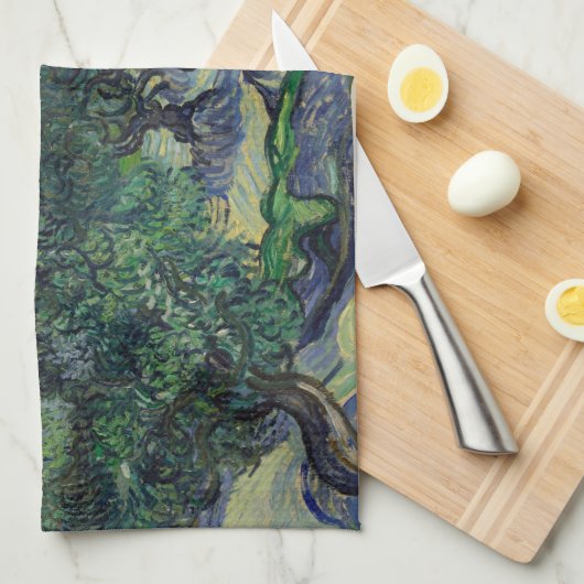 Vincent van Gogh - Olijfbomen, Alpilles Theedoek (Quarter Fold)