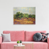 Vincent van Gogh - Olijfbomen Canvas Afdruk (Insitu (Woonkamer))