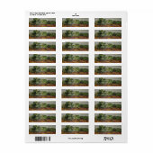 Vincent van Gogh - Olijfbomen Etiket (Full Sheet)